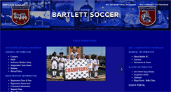 Desktop Screenshot of bartlettsoccer.com